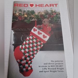 $4 Add-on "Red Heart Christmas Keepsakes" - Crochet Patterns